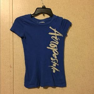 Blue Aeropostale ladies shirt